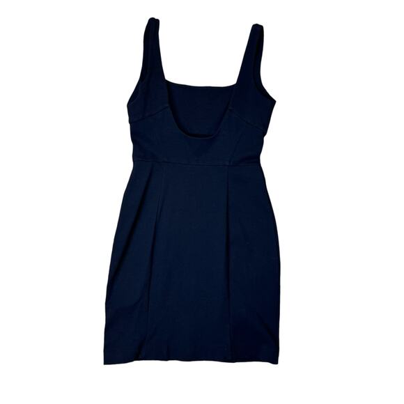Diane Von Furstenberg DVF Navy Bodycon Slim Fit Sleeveless Tank Mini Dress - Picture 2 of 5